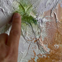 Charger l'image dans la galerie, Ce qui s'ouvre en douceur - Peinture sur Toile, Signée Ghallé