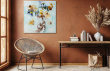Charger l'image dans la galerie, En suspens - Peinture abstraite sur Toile, Signée Ghallé
