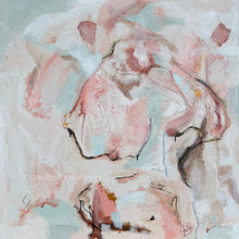 Charger l'image dans la galerie, En toute vulnérabilité - Peinture abstraite spirituelle et texturée sur Toile, Signée Ghallé
