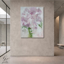 Charger l'image dans la galerie, Légèrement - Peinture abstraite spirituelle sur Toile, Signée Ghallé
