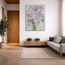Charger l'image dans la galerie, Légèrement - Peinture abstraite spirituelle sur Toile, Signée Ghallé
