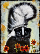 Charger l'image dans la galerie, Assurance Intérieure - Peinture animalière sur Toile, Signée Ghallé
