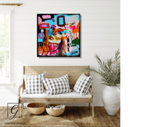 Charger l'image dans la galerie, Nouveau Départ - Peinture sur Toile, Signée Ghallé
