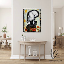 Charger l'image dans la galerie, Assurance Intérieure - Peinture animalière sur Toile, Signée Ghallé
