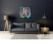 Charger l'image dans la galerie, Maillon Essentiel - Peinture sur Toile, Signée Ghallé
