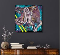 Charger l'image dans la galerie, Maillon Essentiel - Peinture sur Toile, Signée Ghallé
