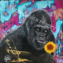 Charger l'image dans la galerie, Énergie Protectrice - Peinture sur Toile, Signée Ghallé
