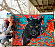 Charger l'image dans la galerie, Intuitif - Peinture sur Toile, Signée Ghallé
