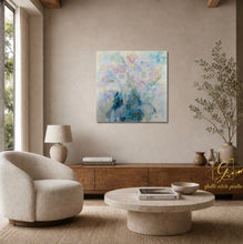 Charger l'image dans la galerie, Laisser être - Peinture abstraite sur Toile, Signée Ghallé

