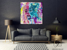 Charger l'image dans la galerie, Lumière Intérieure - Peinture sur Toile, Signée Ghallé
