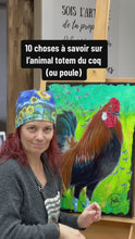 Charger et lire la vidéo dans la visionneuse de la Galerie, Discernement - Peinture sur Toile, Signée Ghallé
